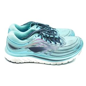 Brooks Womens Glycerin 15 Running Shoes Aqua Blue